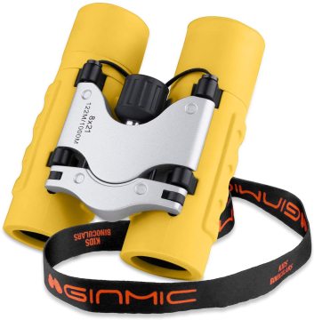 FORESEEN 8x21 Compact Binoculars for Kids - Perfect for Glasses Wearers, Camping, and Bird Watching