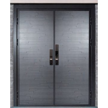 Porte de villa en aluminium de luxe