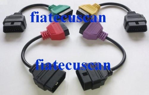 Fiatecuscan Green Red Yellow Purple Adaptors Multiecuscan