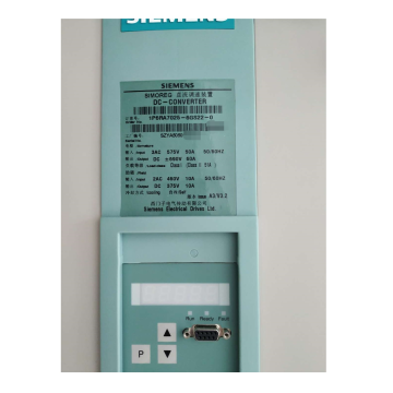 SIEMENS 6RA7087-6GS22-0 SIMOREG DC-MASTER 6RA70 3AC 575V 800A DC Converter