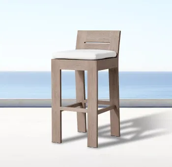 Hot Selling Outdoor Restaurant Bar Furniture: Teak Tables and Chairs Set for Courtyard and Terrace
