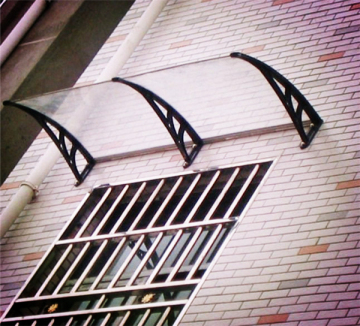 diy solid aluminum folding front door side balcony polycarbonate awning door canopy