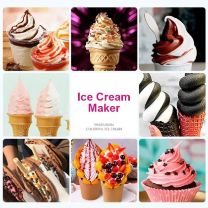 Lecon Commercial Soft Ice Cream Machine