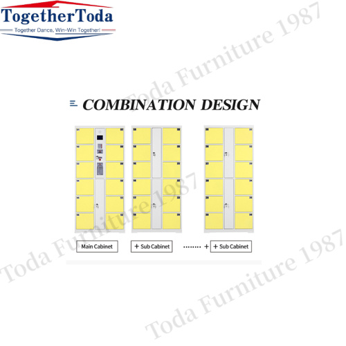 36 metal large capacity intelligent security cabinet locker