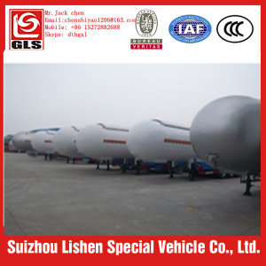 58.5m3 25ton tri-axle lpg tank trailer