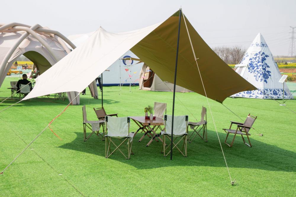 Large lightweight camping tent for party setup outdoors