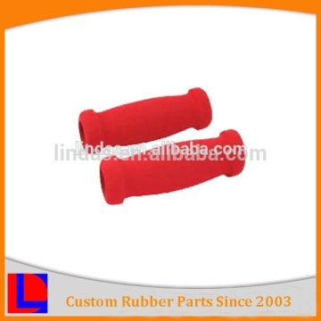 custom-design with high quality red rubber foam grips