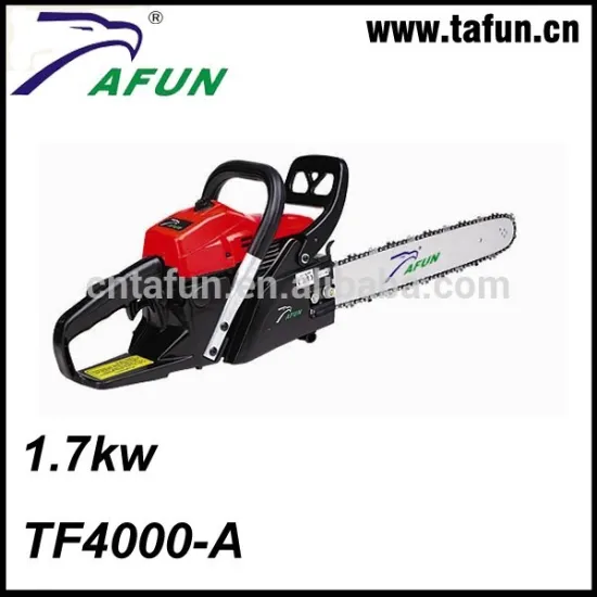 chain saw 40cc chain saw wood cutting machine