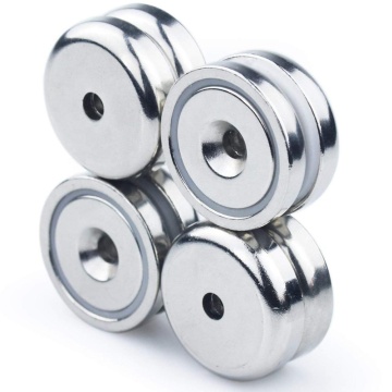 D16 Round Cup Magnet assembly Steel Cup Magnet