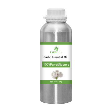 100% puro materia orgánica natural de ajo Aceite esencial de alta calidad al por mayor al por mayor de ajo extracto de ajo esencial Aceite