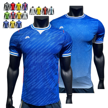 Sublimation Soccer Jersey Football Team Match Uniform