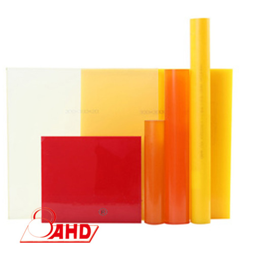 Customized size yellow polyurethane board rubber pu sheet