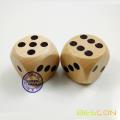 Top Quality Round Wooden Dice 30MM with Standard Dots