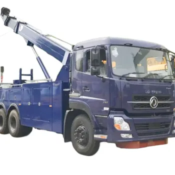Brand New DongFeng Single Cabin Diesel Manual Wrecker Tow Truck with Crane (20-30 Ton)