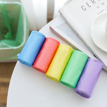 Colorful Portable Plastic Garbage Bags