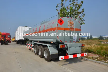 Cheap CIMC Brand 35000L oil tank semitrailer oil tanker for sale