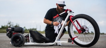 Adult 200CC 3 Wheel 4 Stroke Drift Trike