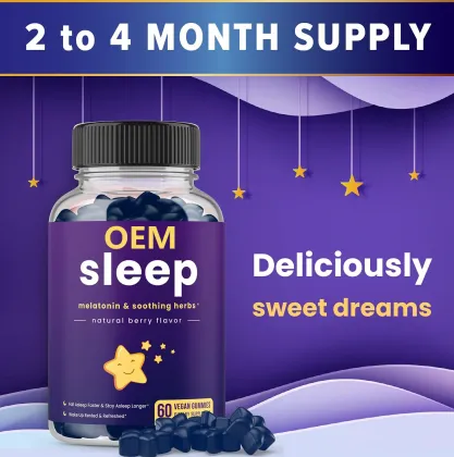 OEM Customized Sleep Melatonin Gummies for Sleep