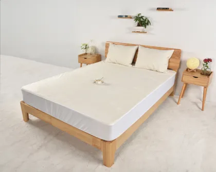 Cotton and Linen fiber TPU back waterproof mattress