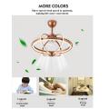 Fashionable ABS blades AC creative ball ceiling fan