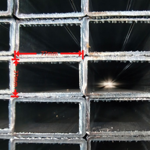 Verzinktes Vierkantrohr 37*77*1,4 mm