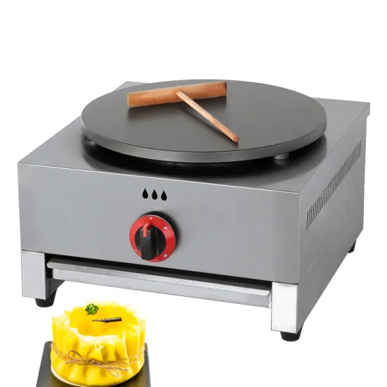 single head Banji furnace stainless steel pancake machine gas crepe maker crepe making for sale