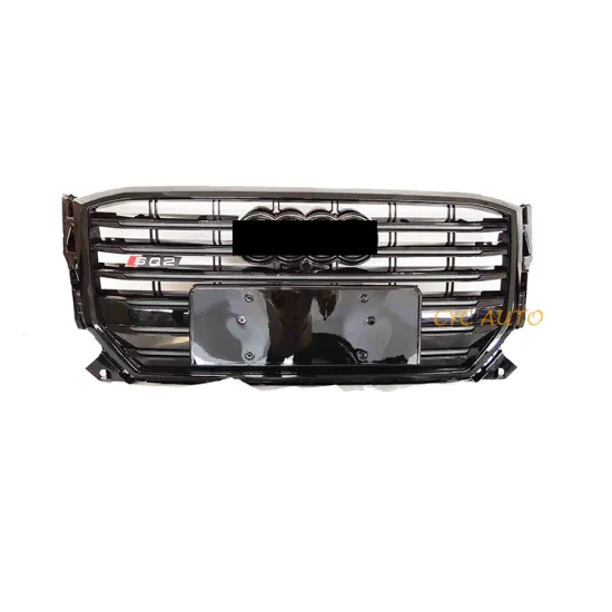 Gloss Black Grille Front Bumper Kit for Audi Q2 SQ2 2018-2020