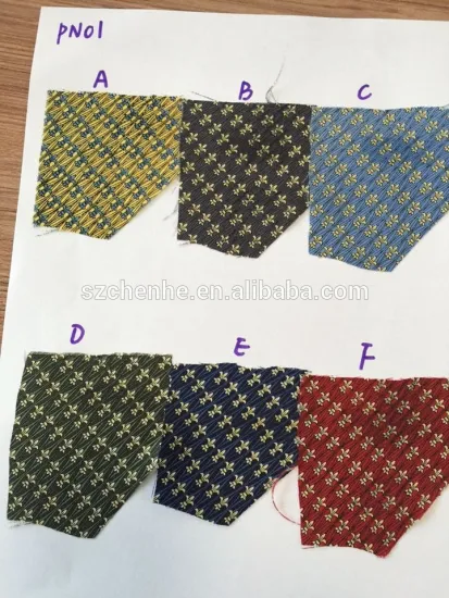 Polyester print fabric for necktie,bowtie,hanky,scarf