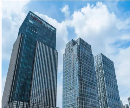 Curtain wall 6-9mm low-e glass curtain Wall