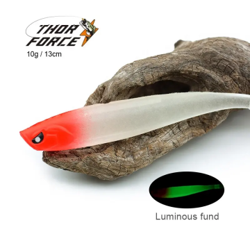 High Quality 10g/130mm Luminous Soft Fishing Lures - THORFORCE