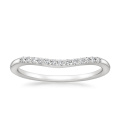 Classic 2 CARAT CARAT ဖြတ်ပြီး stackable ကွင်း