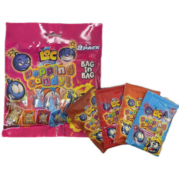 Direct Factory Sale: Custom Wholesale Popping Candy - Sour, Spicy, Bitter, and Tasteless Flavors for Adults and Children