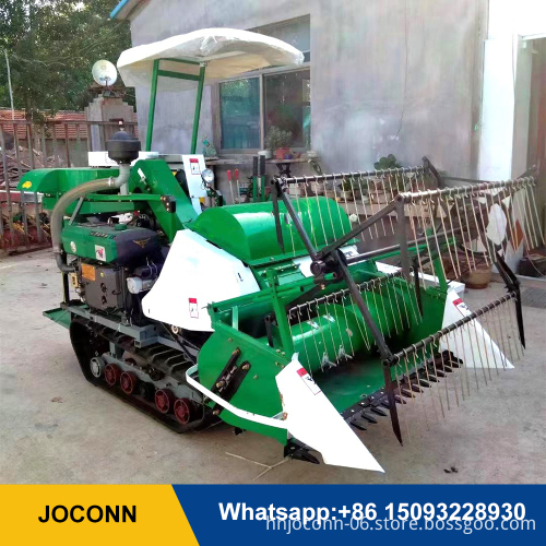 High Capacity Combine Harvester: Rice, Wheat, Soybean Harvesting and Threshing