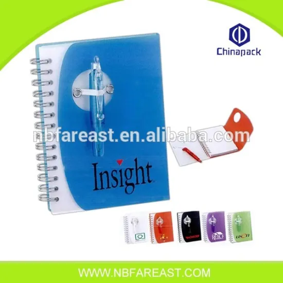 2014 hot sale oem useful menu cheap paper notebooks