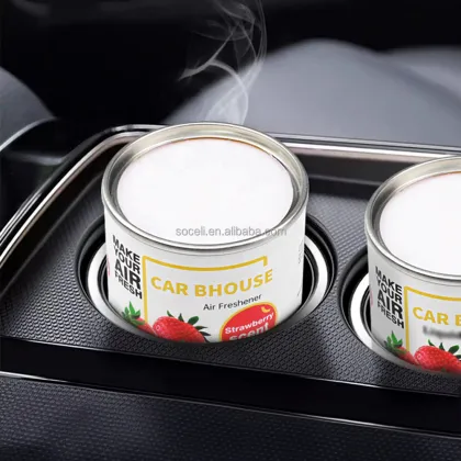 Lasting Scent Cherry Car Perfume Gel Freshener
