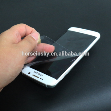 Crystal Clear 3D Curve PET Screen Protector For Samsung S6 Edge