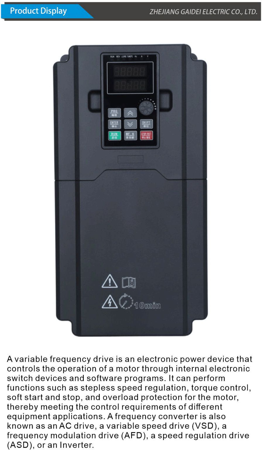 VFD for Water Pump Control