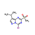 4-Cloro-8-Isopropil-2- (Metilsulfonil) pirazolo [1,5-a] [1,3,5] triazina CAS 1453836-38-8