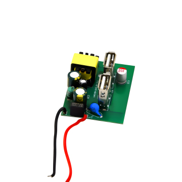 Customizable 5V 12W 2-Port USB Charging PCBA Module