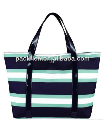 Trendy canvas handbag