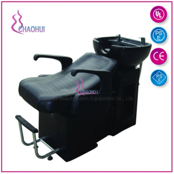 Chaise de shampooing salon avec lavabo de shampooing