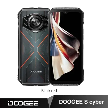 DOOGEE S Cyber: 6.58" 90Hz IPS Rugged Phone with 10800mAh Battery & 50MP Camera