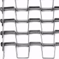 Sabuk Konveyor Mesh Rantai Datar Stainless Steel