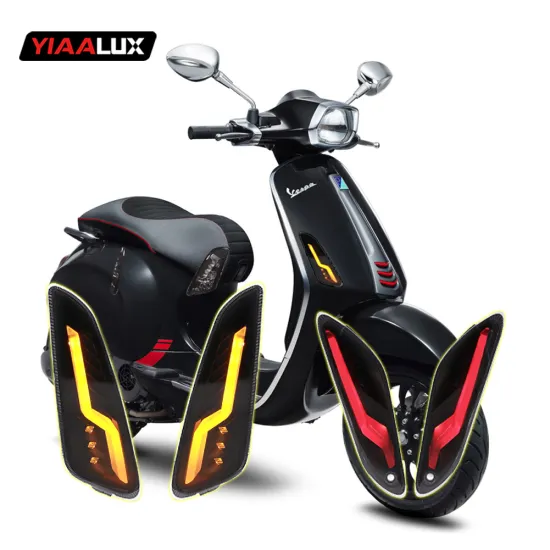 Level10 Sequential LED Turn Signal Lights for VESPA Sprint Primavera Replacement
