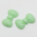 Colorful Mini Cute Bowknot Shaped Resin Cabochon Flat Back Beads Slime Girls Hair Clothes Accessories Charms