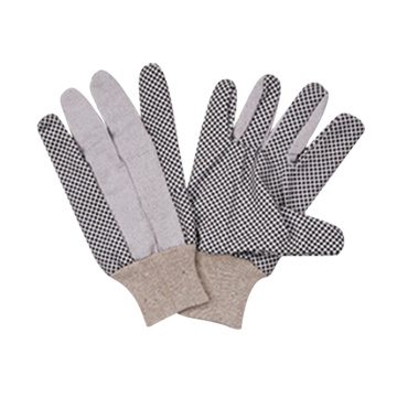 Gants de jardinage en toile avec point 3/4 en PVC