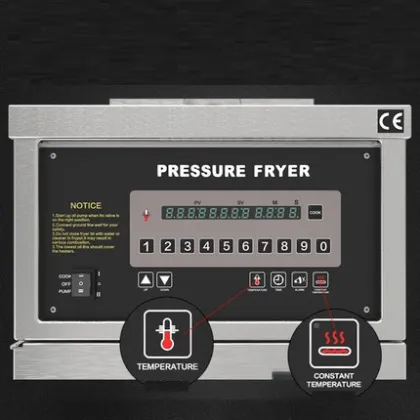 Commercial Gas Electric Chicken Pressure Fryer for KFC Fast Food Restaurants