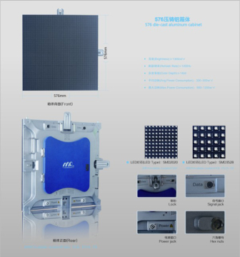 576 Die-Cast Aluminum Cabinet