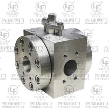 Forged Flanged Three Way Ball Valve