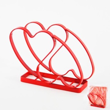 Decorative Heart Shaped Restaurant Napkin Holder